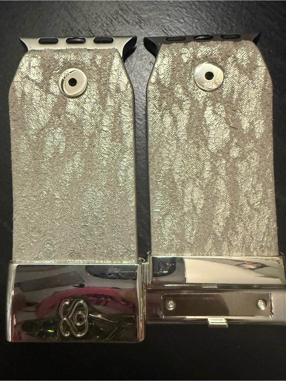 Spark*l bands Luxe Silverwood 6.25” watchlet